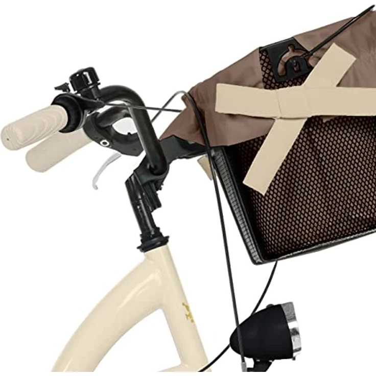 Milordbikes City-Fahrrad, Creme-Braun, 46 cm, Aluminiumfelgen, 700C x 35 mm Reifen, Freizeit & Sport – Bild 6