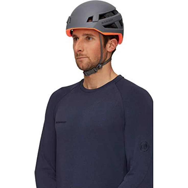 Mammut Crag Sender Helmet Kletterhelm, 56-61cm, titanium – Bild 5