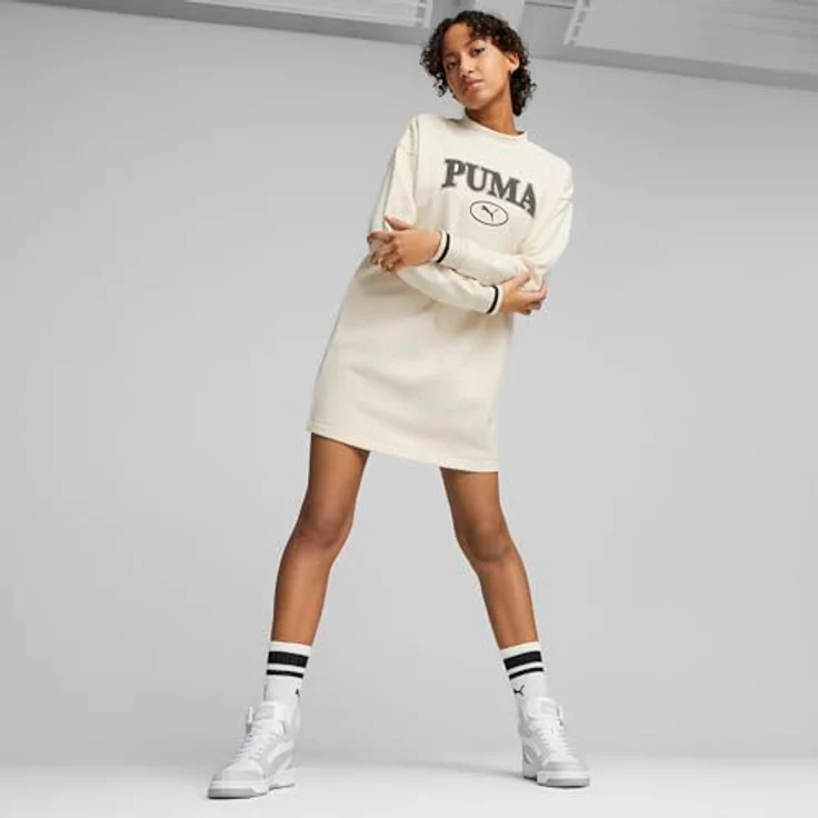 PUMA Rebound v6 Sneakers Senior, knöchelhoch mit SOFTFOAM+ Dämpfung und wasserabweisendem Obermaterial, schwarz – Bild 2