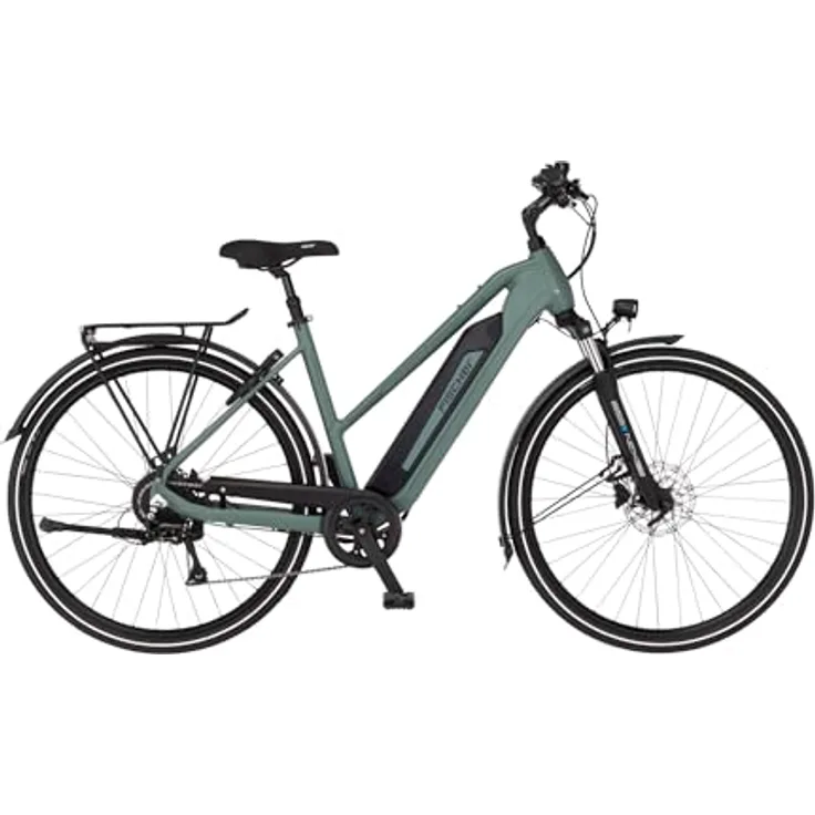 Fischer E-Bike Trekking Active VIATOR 2.1, Elektrofahrrad mit 459Wh Akku, Heckmotor 50Nm, 8-Gang SHIMANO Schaltung, hydraulische Scheibenbremsen, 90 Lux LED-Lichtanlage, RH 50