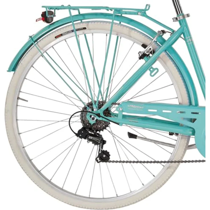 ANITAbyAlpina Cityfahrrad SHARIN 28 Zoll, aquamarin, 6-Gang Kettenschaltung und bequemer Sattel – Bild 5