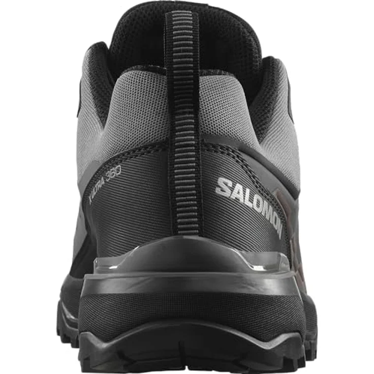 Salomon X ULTRA 360, Herren Wanderschuh mit niedrigem Schaft und profilierter Gummi-Sohle, schwarz – Bild 4