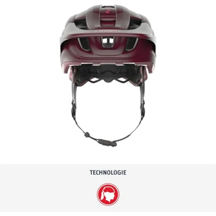 Abus CliffHanger, Velohelm (51 - 55 cm) für MTB, leichte Konstruktion, optimale Belüftung, verstellbarer Gurtbandverteiler – Bild 2