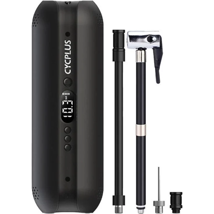 Cycplus AL1 Electric Pump, tragbare elektrische Pumpe mit 150 PSI, LED-Display und Powerbank-Funktion – Bild 9