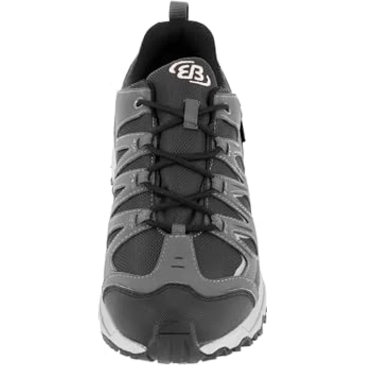 Brütting Herren Wanderschuhe Expedition, Schwarz - Robuste Gummisohle, Flexibles Nylon, Perfekte Passform durch Schnürung – Bild 3