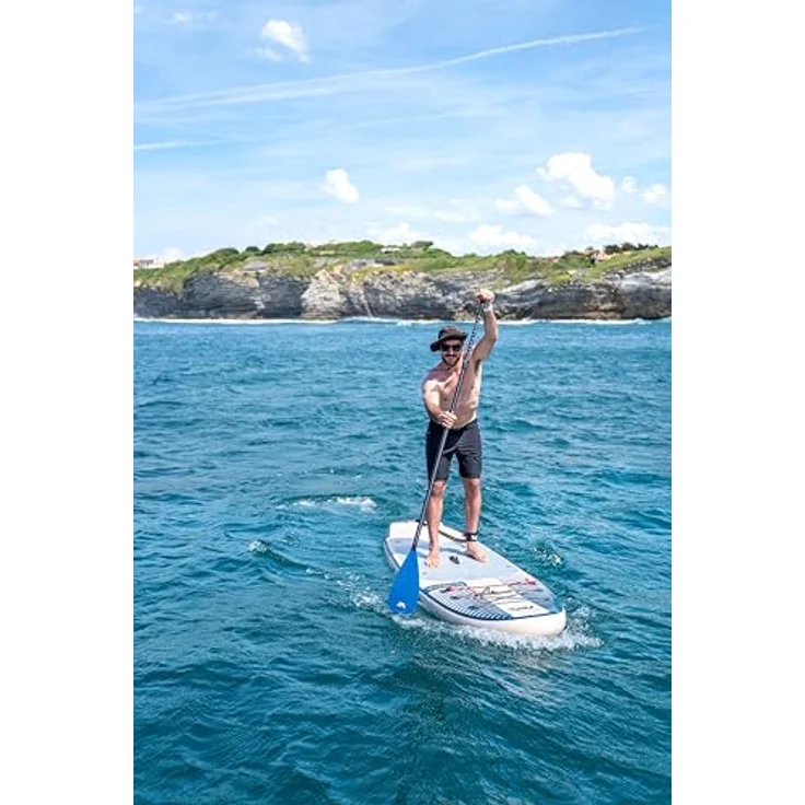 Aqua Marina Magma Earth Wave Blue/Beige 11'2'' (340 cm) Paddleboard mit großem Volumen und hoher Nutzlast – Bild 2