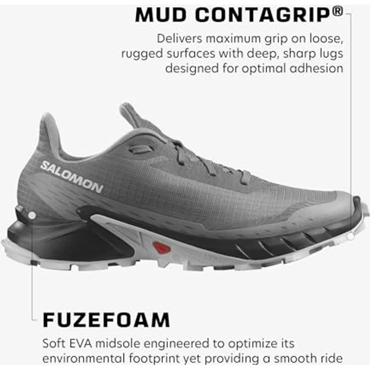 Salomon Alphacross 5 M 473133 Laufschuhe, Mesh-Obermaterial, Größe 45 1/3 – Bild 2