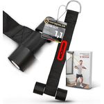 NEOLYMP Türanker für Fitnessbänder, Klimmzugbänder und Therapiebänder, schaumstoffgepolstert, vielseitig einsetzbar, mit E-Book für Trainingsanleitungen