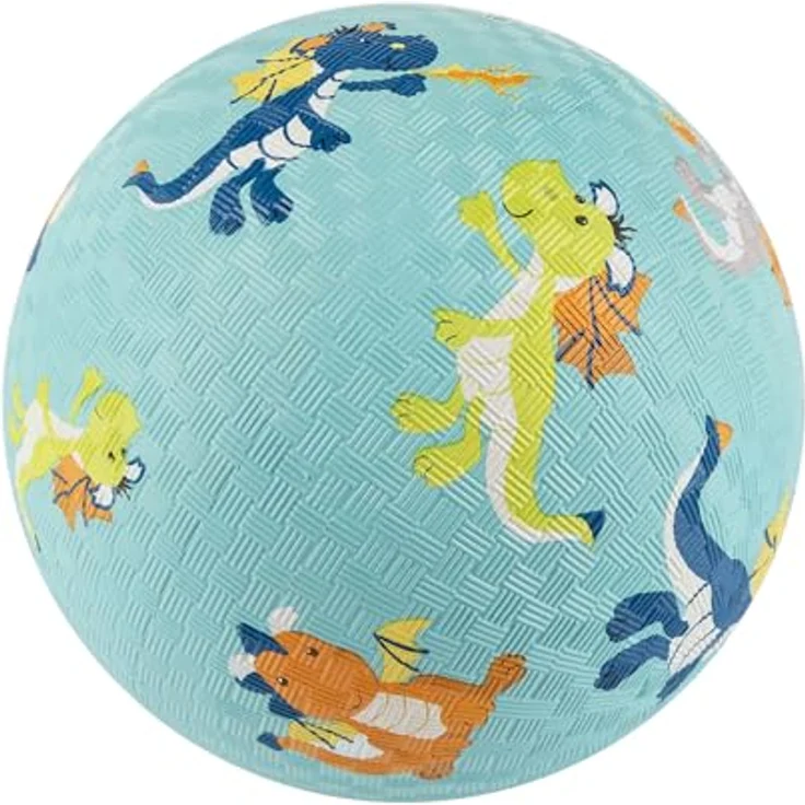 Sigikid Spielball Drache, türkis, 17cm aus 100% Naturkautschuk, ideal für Kinder ab 1 Jahr – Bild 1