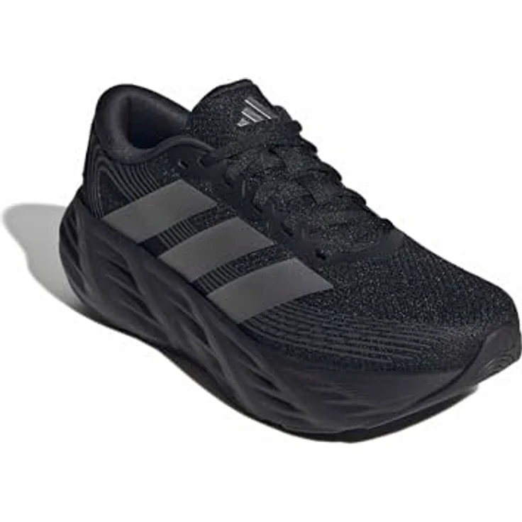 Adidas Galaxy 8 Laufschuhe Damen, reguläre Passform mit Cloudfoam Zwischensohle, Textil-Obermaterial, schwarz – Bild 3
