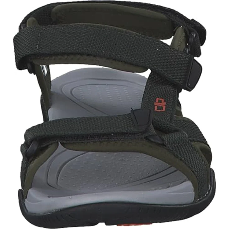 Campagnolo CMP Hamal Herren Hiking Sandale, grün, leicht, mit Klettverschluss und rutschfestem Synthetik-Fußbett, Größe 44 – Bild 4