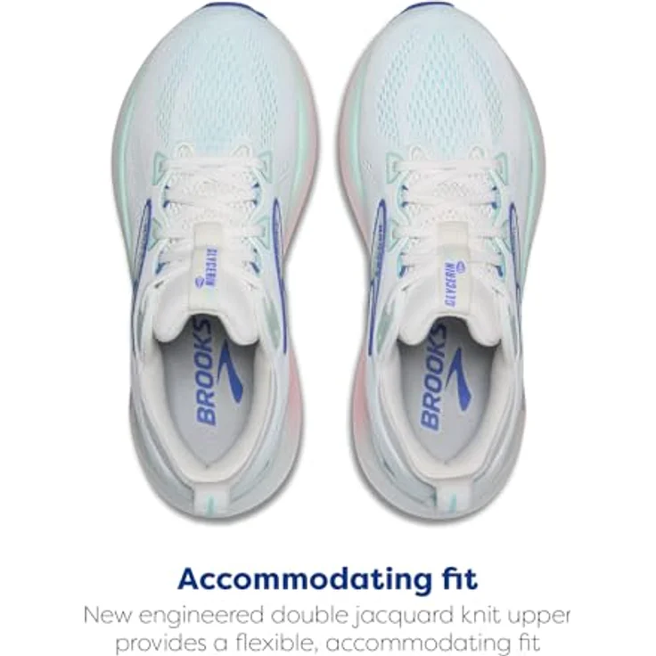 Brooks Running Glycerin 22 W, Damen Laufschuhe, Größe 38, Weiß – Bild 4