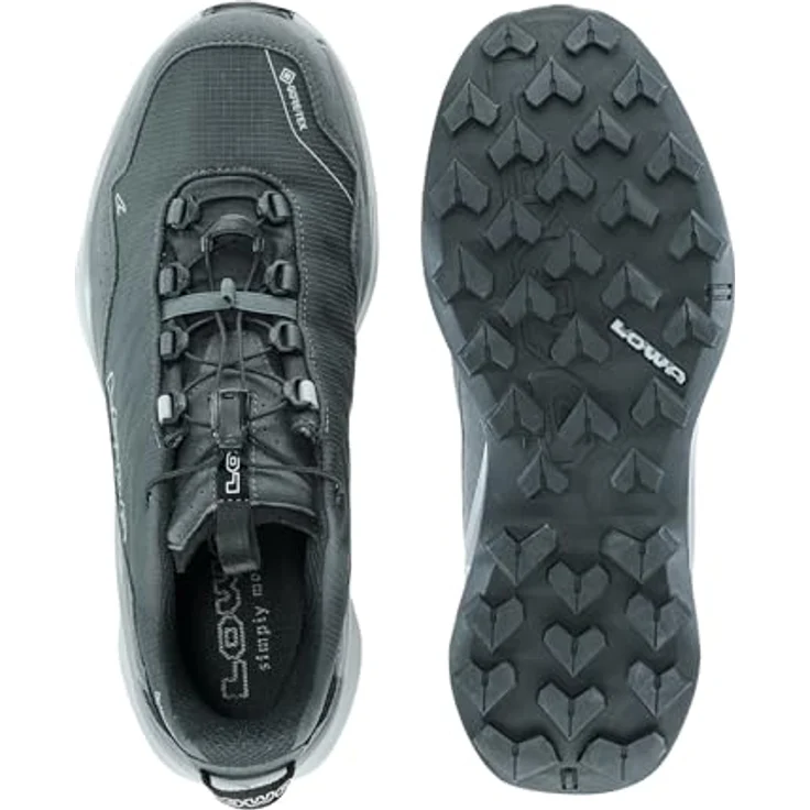 Lowa Maddox Pro GTX Lo SL 3116359030, Leichtwanderhalbschuh mit GORE-TEX, grau-grau – Bild 6