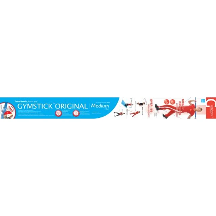 Gymstick Original, Blau, Mittel, plus DVD – Bild 3