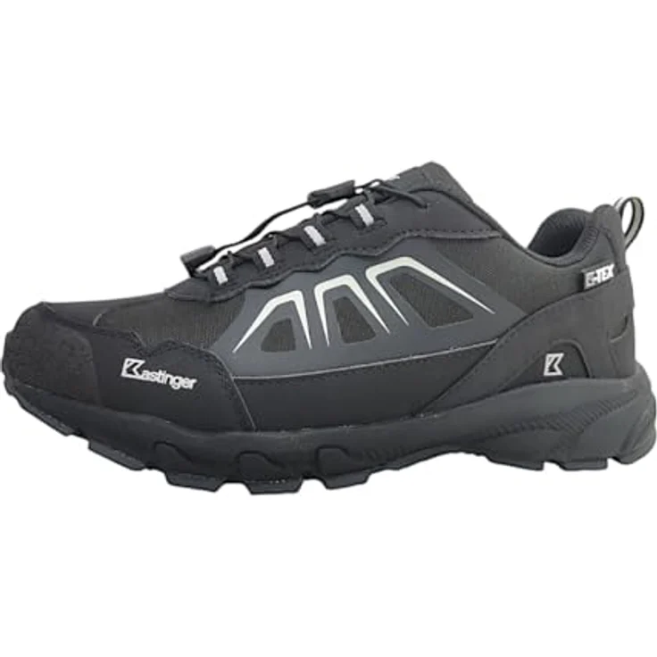 Kastinger Grasberg Low KTX, robuster Herren Wanderschuh mit wasserdichter K-Tex Membran, schwarz – Bild 1