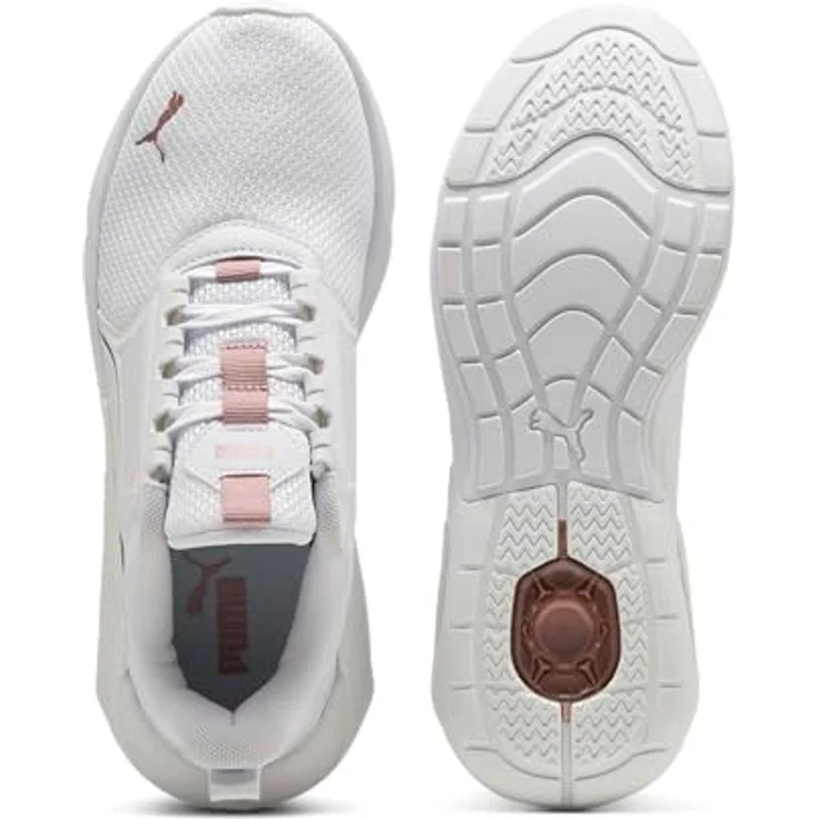 PUMA X-Cell Nova FS Unisex Laufschuhe, Weiß, 42 EU, mit Softfoam+ Innensohle und Ultraweave Obermaterial – Bild 4