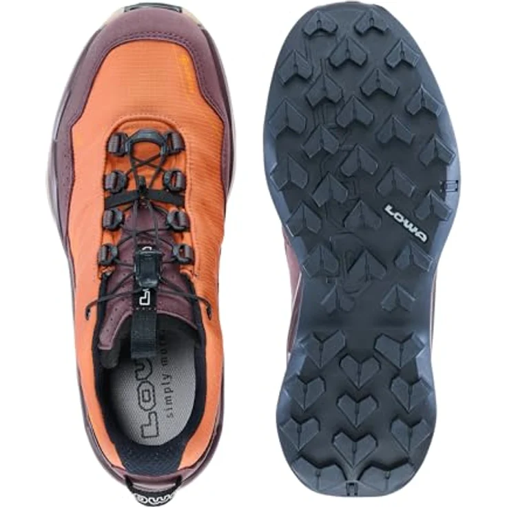 Lowa MADDOX PRO GTX LO SL Ws Damen Wanderschuhe, Low, wasserdicht, altrosa, Größe 38 – Bild 6