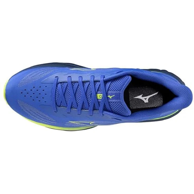 Mizuno WAVE SKYRISE 7 J1GC2609, Herren Laufschuhe mit MIZUNO ENERZY NXT Dämpfung, Farbe: Blau, Größe: 46 – Bild 3