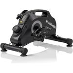 HAMMER Pedaltrainer Magnet, Arm und Beintrainer, Heimtrainer, Mini Fitnessbike für Zuhause, Sportgerät, Mini Bike, Bewegungstrainer für Senioren, Fitnessgerät für Büro