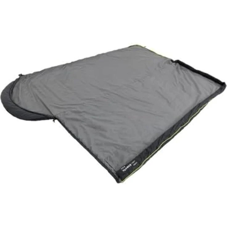 Outwell Deckenschlafsack Caldera, kompaktes Packmaß mit daunenähnlicher Hohlfaserfüllung, inklusive Kissenfach und Innentasche – Bild 3