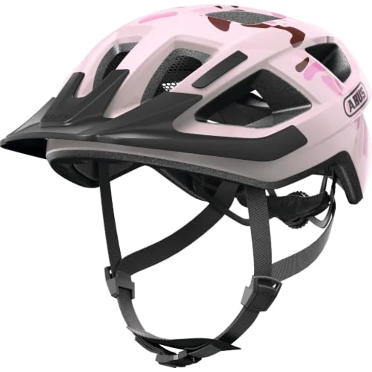 ABUS ADURO 3.0 Paint Rose M, Fahrradhelm mit In-Mold-Verbindung und Belüftungssystem, rosa – Bild 5