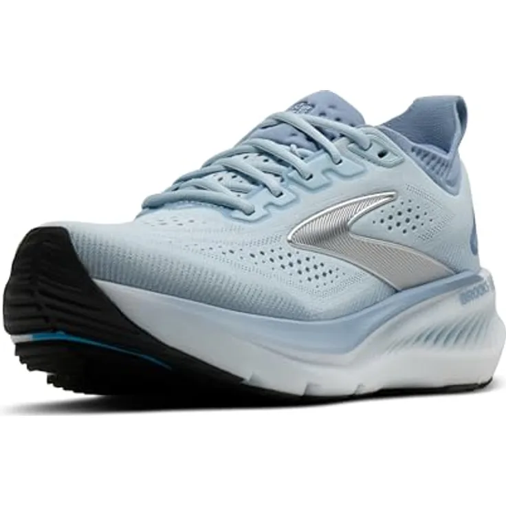 Brooks Glycerin GTS 23, Stabile Laufschuhe mit GuideRails™, atmungsaktivem Strickmaterial, NantucketBreeze/Rain/Clear, Größe 42