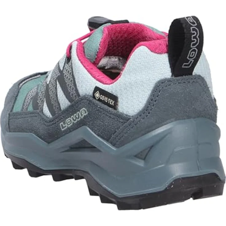 Lowa Mädchen Halbschuh MADDOX PRO GTX LO JR, multifunktionale Wanderschuhe mit GORE-TEX, grün, Größe EUR 35 – Bild 3