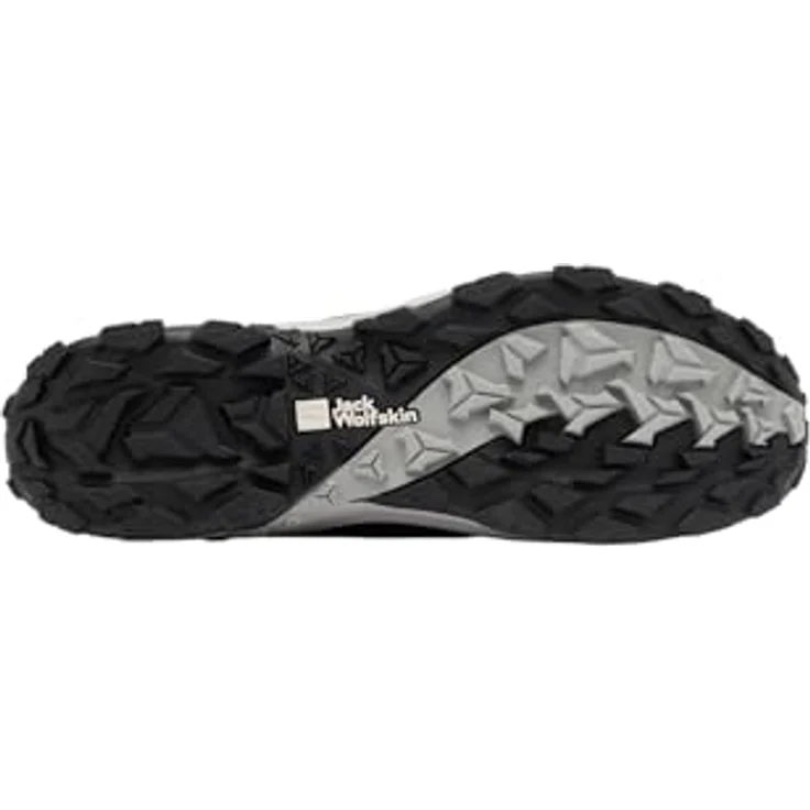 Jack Wolfskin VOJO TOUR TEXAPORE LOW M, Wanderschuh mit wasserdichter TEXAPORE CORE Membran, griffiger Gummi-Außensohle und langlebigem Leder-Textil-Obermaterial – Bild 7