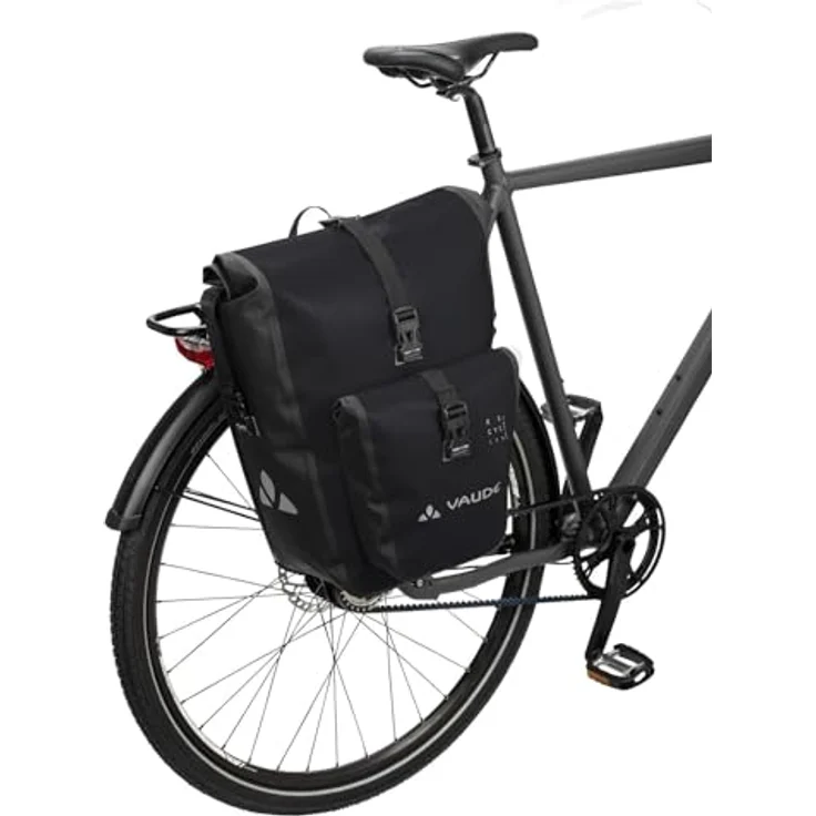 Vaude Velotasche, Gepäckträgertasche mit wasserdichtem Wickelverschluss, 25.50 l, QMR 2.0 Befestigungssystem, abnehmbarer Schultergurt – Bild 6
