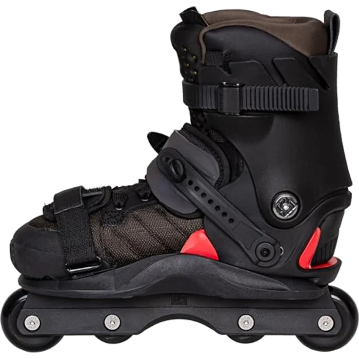 Usd Inline Skates Shadow Team 60, anpassbares Befestigungssystem mit Aluminiumplatte und Eclipse Cross-Innenfutter, Größe 45 – Bild 6
