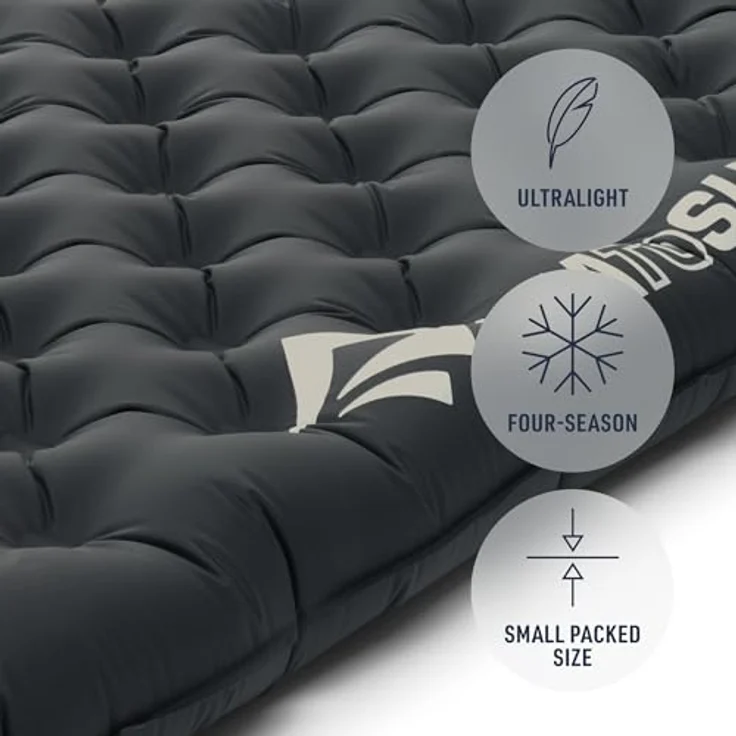 Sea To Summit Ether Light XR Pro Insulated ASC Mat, ultraleichte Isomatte mit Air Sprung Cell Technologie und hoher Isolation – Bild 4