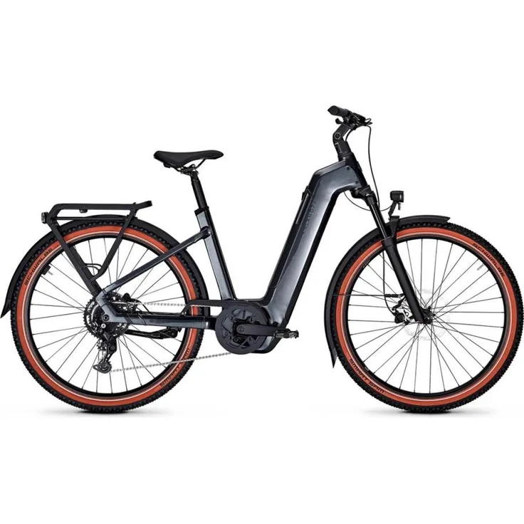 Kalkhoff ENTICE 5 SEASON |2, Elektrofahrrad mit Bosch Performance Line CX Motor, 800 Wh Akku, Shimano Cues Schaltung, diamantblack glossy
