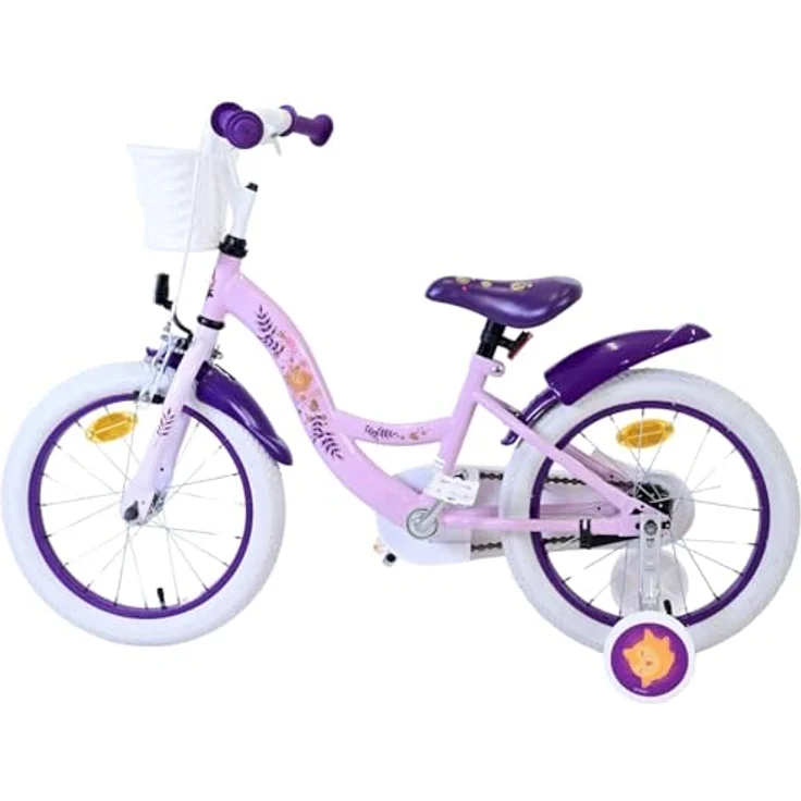Volare Kinderfahrrad Disney Wish, 1 Gang, ohne Schaltung, lila, 16 Zoll – Bild 8