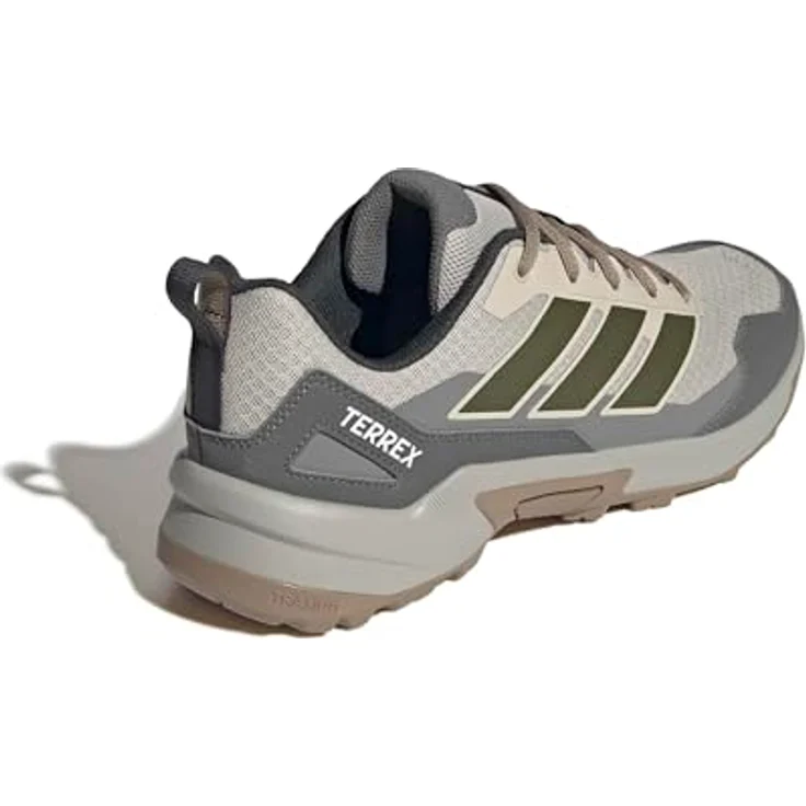 adidas Performance Terrex Eastrail 3 Traxion, wasserdichter Herren Wanderschuh in grau/grün, Größe 41 1/3 – Bild 5