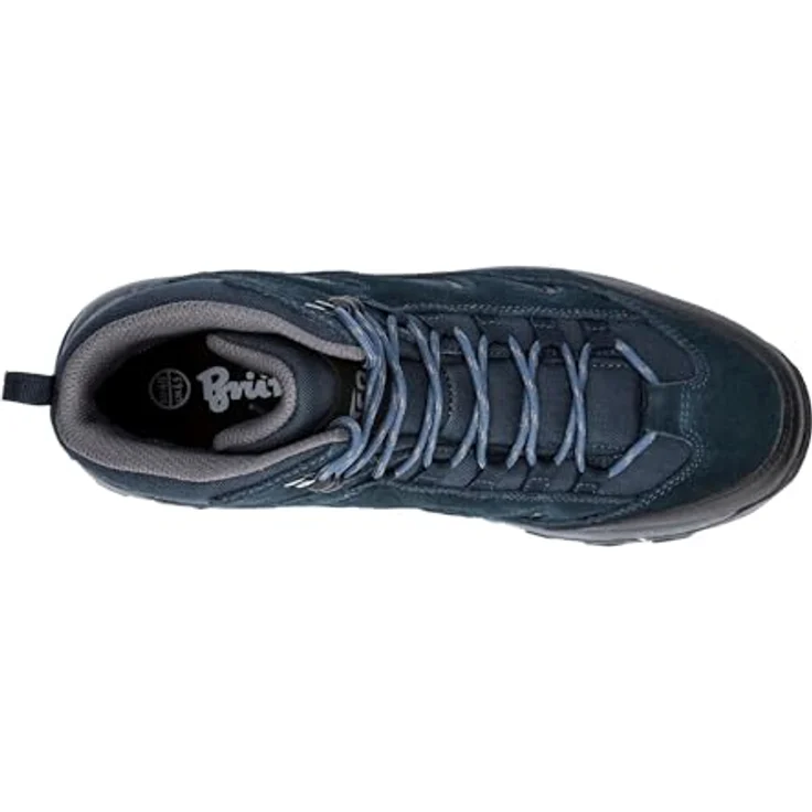 Brütting Nevada, Herren Wanderschuhe aus Veloursleder mit Comfortex-Klimamembrane, Blau, Größe 45 – Bild 5