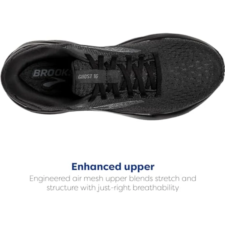 Brooks Ghost 16 Herren Laufschuhe, neutrale Dämpfung, leichte Konstruktion, 12mm Sprengung, 41 EU – Bild 4