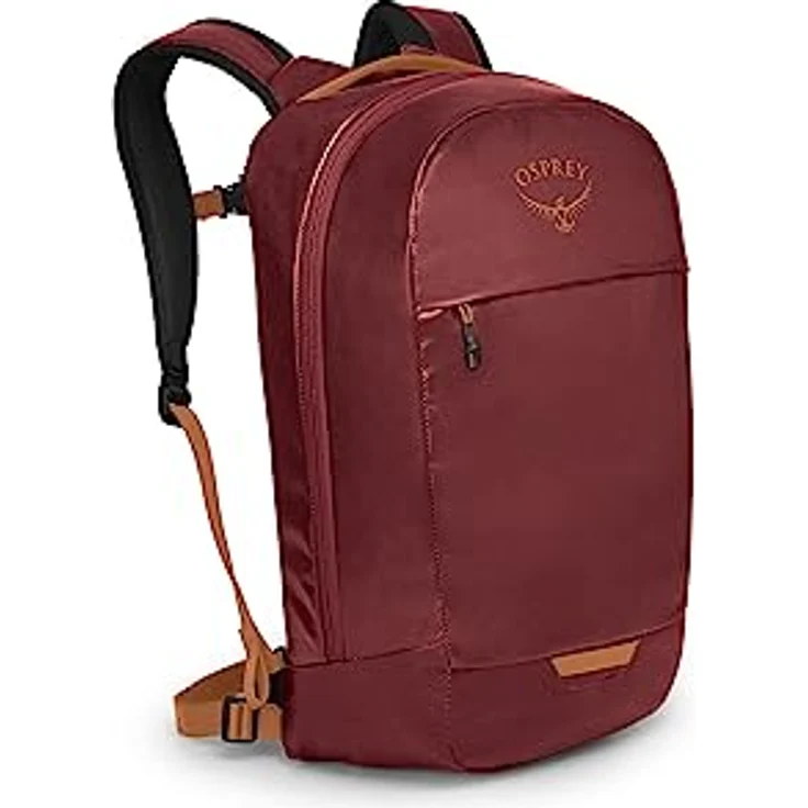 Osprey Transporter Panel Loader Rucksack, 47 cm mit Laptopfach, rot, 100% Polyester – Bild 1