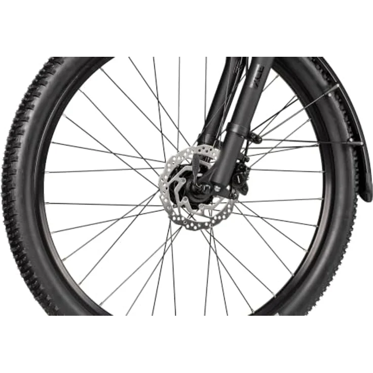 Axess Meea DX 27.5 Zoll Mountainbike, Dunkelrot, mit SR Suntour Federgabel und hydraulischen Scheibenbremsen – Bild 5