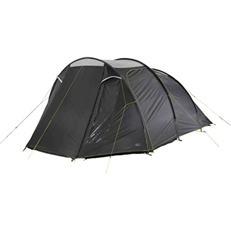 High Peak Ancona 4.0 Zelt grau/grün, Großer Wohnbereich mit 190 cm Stehhöhe und separatem Wohnraumboden – Bild 1