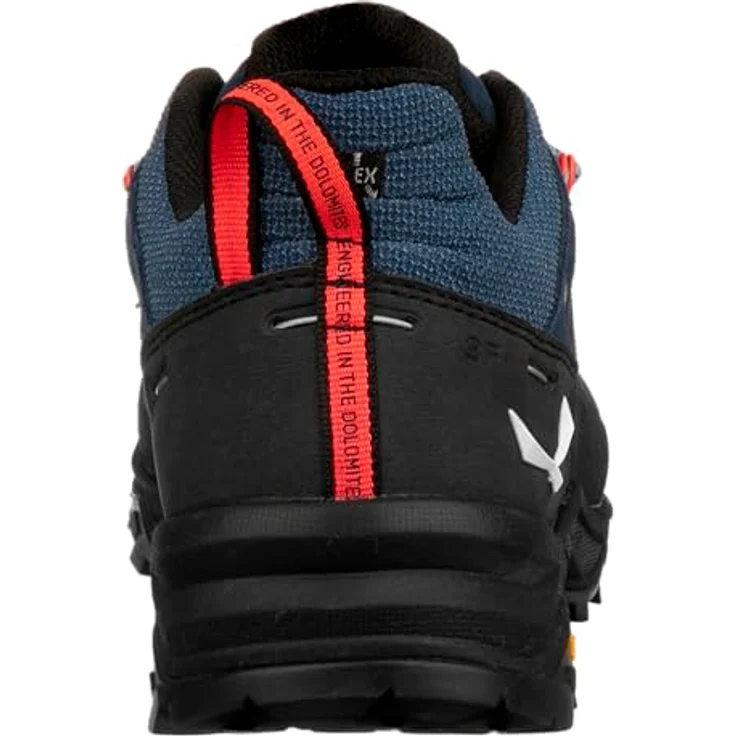 Salewa Alp Trainer 2, Damen-Wanderschuh aus Veloursleder mit Vibram-Außensohle, denimblau/schwarz – Bild 3