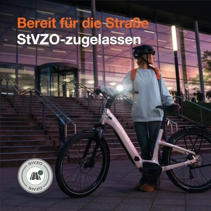 OSRAM Fahrradbeleuchtung Set LED, kraftvolle Ausleuchtung bis zu 95 Meter, integrierter Helligkeitssensor – Bild 6