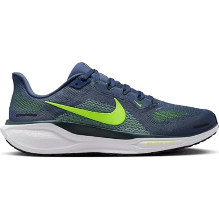 Nike Air Zoom Pegasus 41, Neutraler Laufschuh mit atmungsaktivem Mesh, Sanded Purple/Volt-Seaweed-Can, Größe 44 – Bild 6
