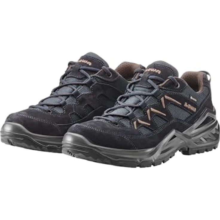 Lowa SIRKOS EVO GORE-TEX LO Herren-Wanderschuh, wasserdicht und atmungsaktiv mit profilierten Gummi-Sohlen – Bild 5