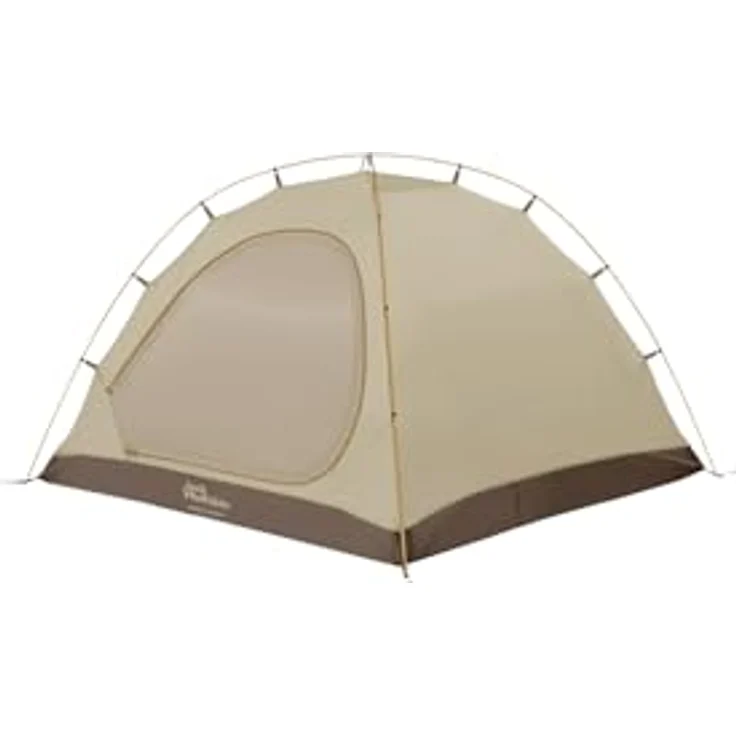 Jack Wolfskin Grand Illusion Iv Kuppelzelt, White Pepper, Einheitsgröße, Fast-Pitch-System, Extrem windstabil – Bild 3