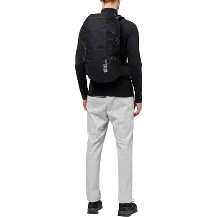 Jack Wolfskin CYROX SHAPE 25 S-L, Wanderrucksack mit AEROSHAPE PRO Tragesystem, schwarz – Bild 4