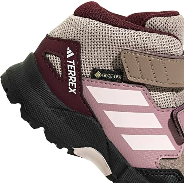 adidas TERREX TERREX SKYCHASER MID GORE-TEX KIDS Wanderschuhe, wasserdicht & atmungsaktiv mit Traxion Gummiaußensohle und Klettverschlüssen – Bild 6