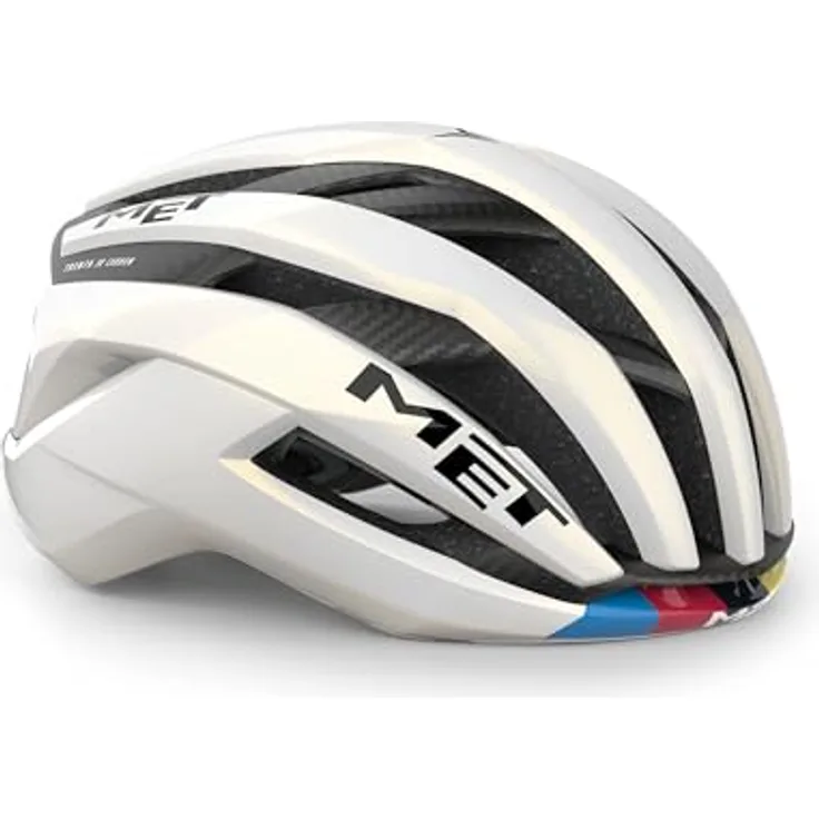 MET Trenta 3K Carbon Mips Helm, Rennrad, Rainbow Limited Edition, Größe M (56-58 cm)