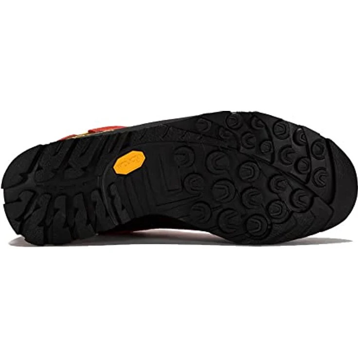La Sportiva Boulder X, Wanderschuh mit grippiger Sohle und patentiertem Schnürsystem, rot, Schuhgröße 45 – Bild 2