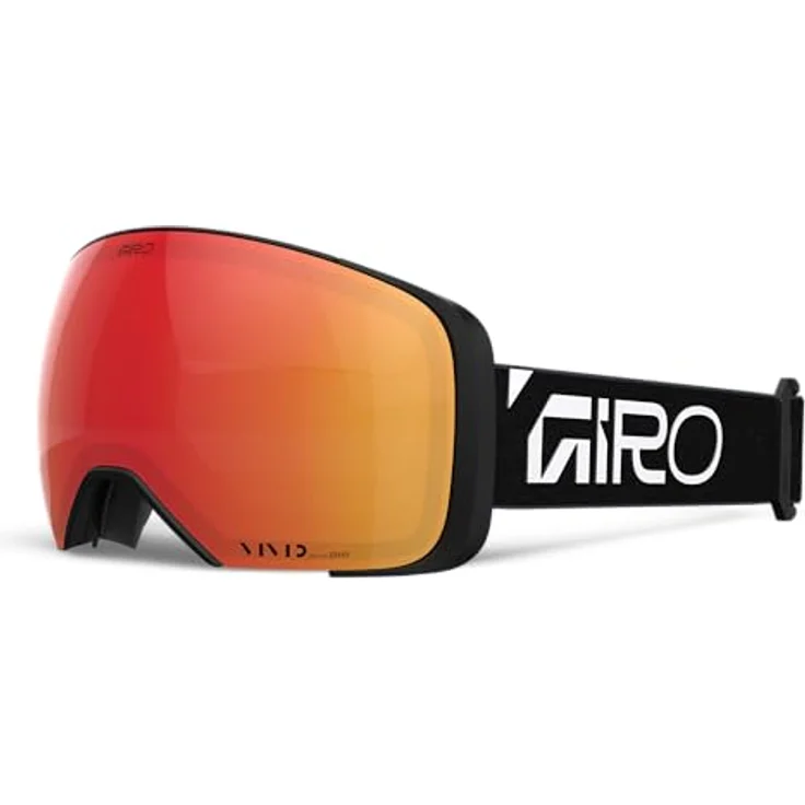Giro Comp Goggle, Skibrille mit VIVID Lens Technologie und magnetischem SNAPSHOT-Scheibensystem, rahmenloses EXV+ Design – Bild 1
