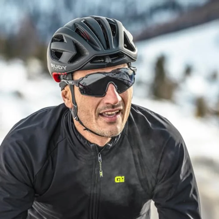 Rudy Project Egos Black Matte M, Fahrradhelm mit Doppelschicht-EPS-Kern und innovativer Luftzirkulation – Bild 9